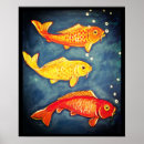 Search for navy blue and orange art Fish