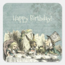 Search for alice in wonderland white rabbit stickers Whimsical