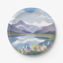 Search for lake paper plates Mountains