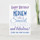 Search for humor nephew birthday cards For him