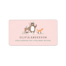 Search for bunny rabbit return address labels Woodland baby shower