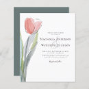Search for tulip wedding invitations Watercolor