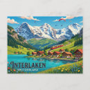 Search for interlaken postcards Swiss alps