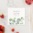 Search for eucalyptus wedding napkins Summer