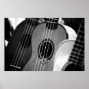 Search for black and white guitar posters Simple