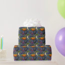 Search for spider wrapping paper Blue