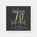 Search for unique napkins Typography