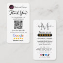 Search for feedback business cards Qr code