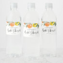 Search for bridal shower water bottle labels Lemon