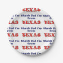 Search for texas paper plates Texan