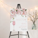 Search for brunch and bubbly welcome signs Watercolor flowers