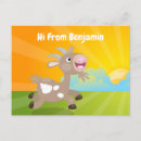 Search for goat postcards illustration