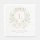 Search for bridal shower napkins Pink