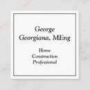 Search for project manager business cards Plain