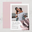 Search for dusty rose wedding save the dates Pink