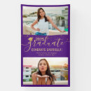 Search for purple and gold graduation banners Picture