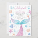 Search for mermaid pool party invitations Kids