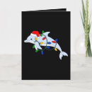 Search for dolphin christmas cards Santa