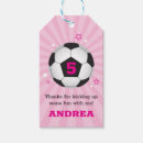 Search for soccer favor tags Pink
