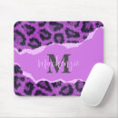 Search for leopard mousepads Purple
