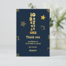 Search for new year thank you cards Gold