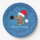 Search for dachshund christmas plates Funny