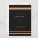 Search for black copper invitations Elegant