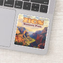 Search for zion national park stickers Utah