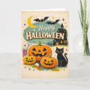 Search for haunted house cards Retro