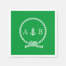 Search for kelly green napkins Nautical