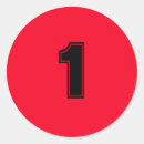 Search for number 1 stickers Simple