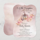 Search for pink pumpkin baby shower invitations A little pumpkin