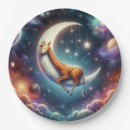 Search for moon and stars plates Whimsical