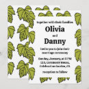 Search for grape vine wedding invitations Green
