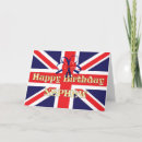Search for british flag birthday cards England