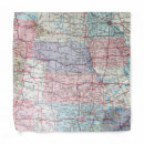 Search for map bandanas Usa