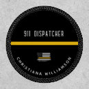 Search for 911 dispatcher gifts Thin gold line