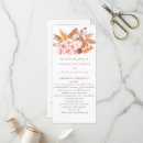 Search for orchid wedding programs Rustic