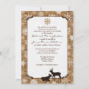 Search for deer wedding invitations Burlap
