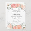 Search for elegant vintage shabby chic wedding invitations pink