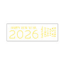 Search for happy new year stamps Return address