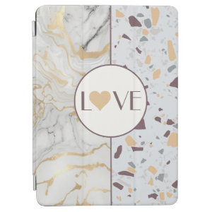 IPad Air 5 Case in Terrazzo, iPad Air 5 Cover in Terrazzo, iPad Air 5  Hardshell in Terrazzo 