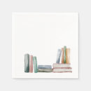 Search for book napkins Watercolor