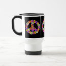 Search for peace sign mugs Hippie
