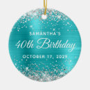 Search for 40th birthday ornaments Chic