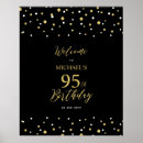 Search for 95th birthday posters Gold