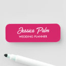 Search for wedding planner name tags Professional