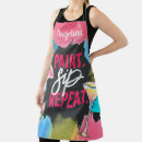 Search for monogram aprons Colorful