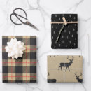 Search for deer antlers wrapping paper Modern