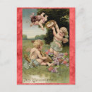 Search for vintage valentine postcards Victorian